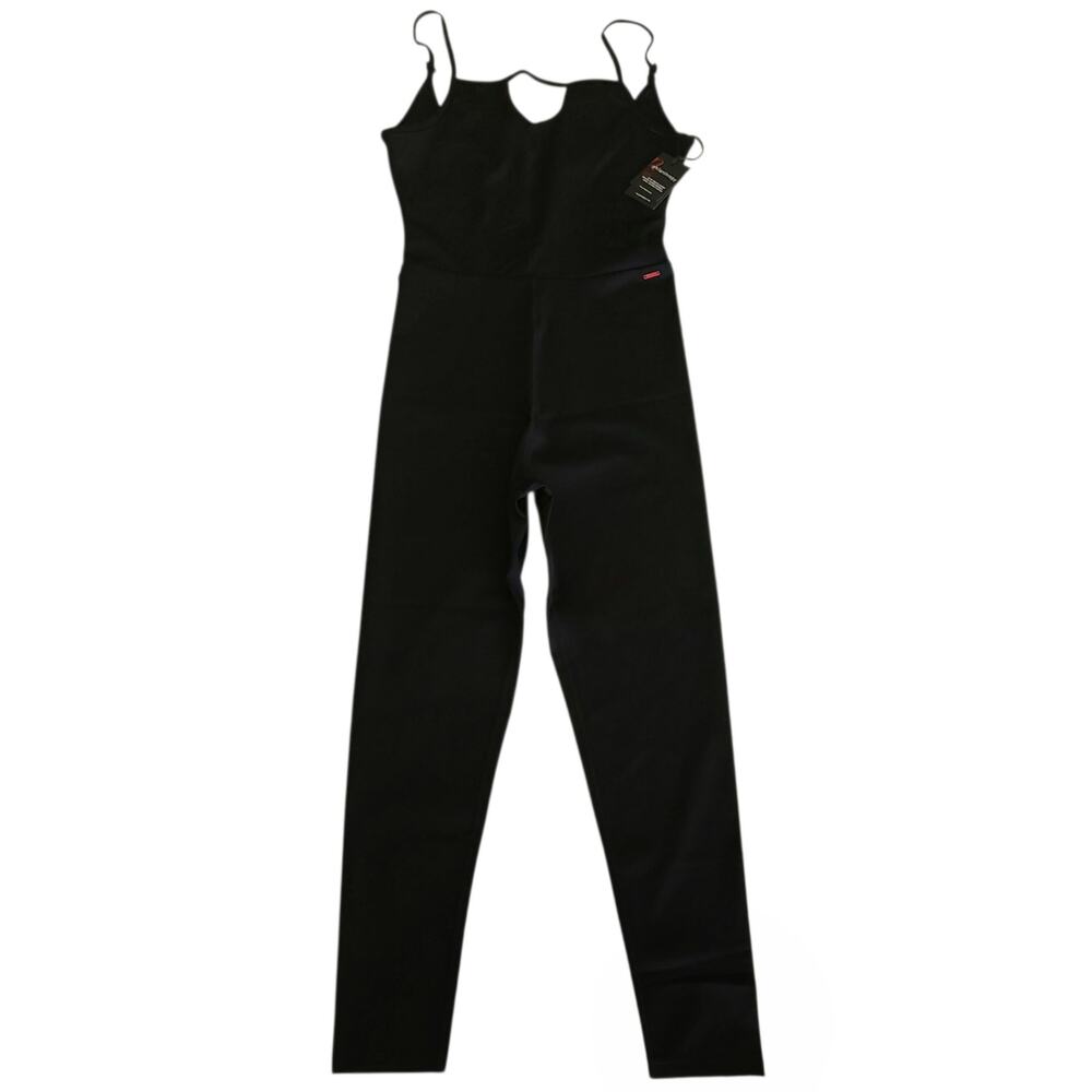 N:PHILANTHROPY Lolo scoopback cutout athletic bodysuit black one piece Sz M NEW - Picture 2 of 8
